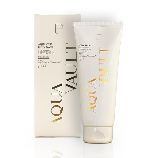 Personal Touch Aquavault Gentle Body Wash | Fragrance Vanilla | pH 5.5 Balanced, Sulphate-Free & Moisturising | Sweat-Proof Odour Control | Unisex Body Wash for All Skin Types | 200 ml
