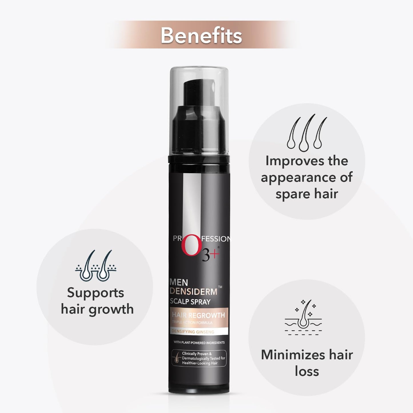 O3+ Densiderm Scalp Spray For Men - 50ml