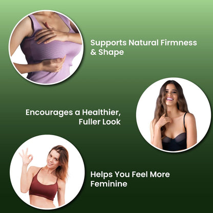 ZEROHARM Narie Boomup Capsules For Women| 60 Caps With Shatavari, Fenugreek & 4 More Ingredients To Support B-Care | Feel Healthy & Fuller Volume |Embrace Your Natural Beauty With This Powerful Blend