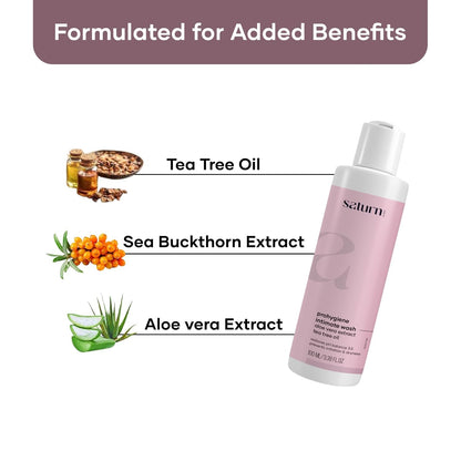 Saturn by GHC ProHygiene Intimate Wash | With Aloe Vera Extract & Tea Tree Oil, 100ml