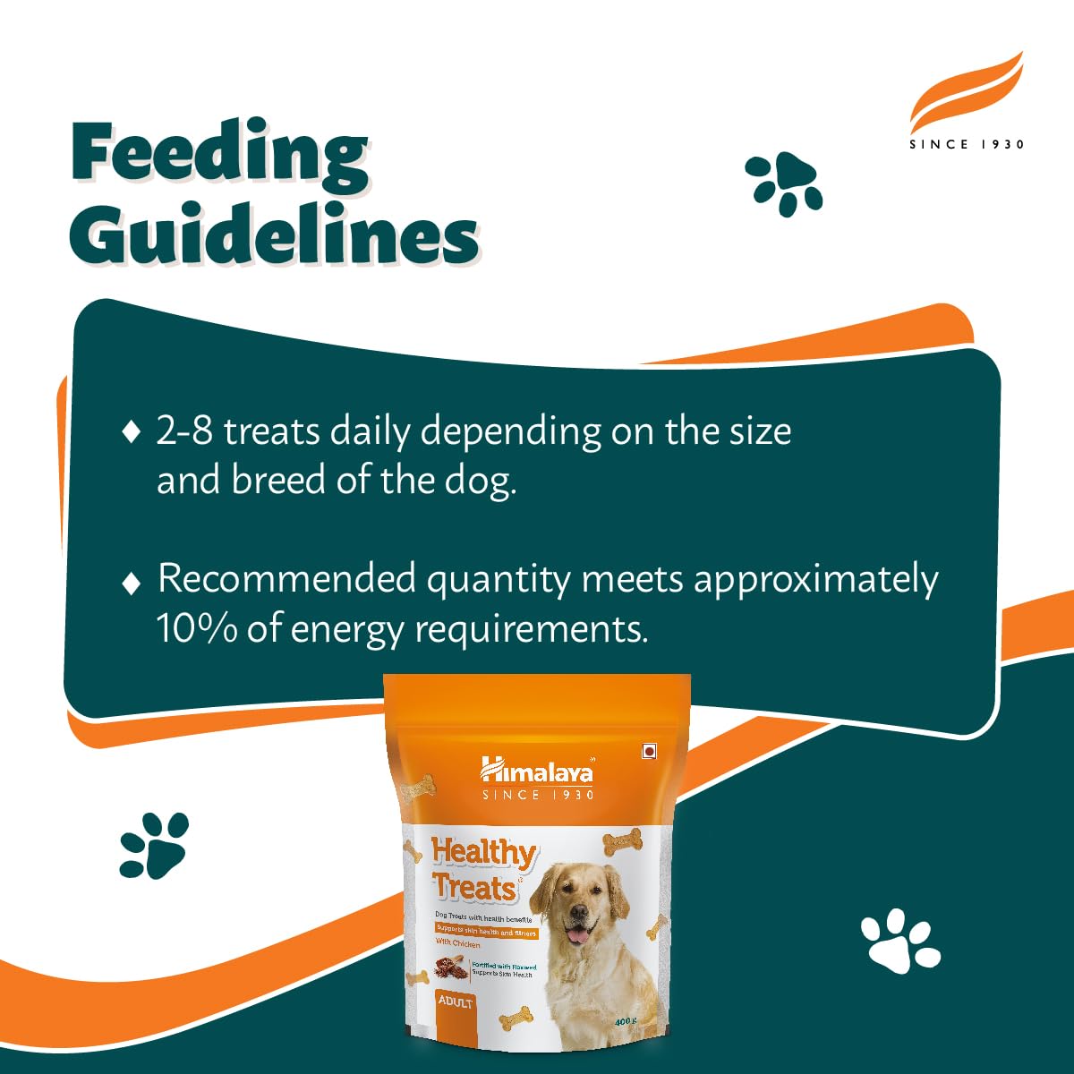 Himalaya Healthy Treats for Adult Dogs | Chicken | 900g | with Gokshura & Flaxseed | Tasty & Nutritious Dog Snack