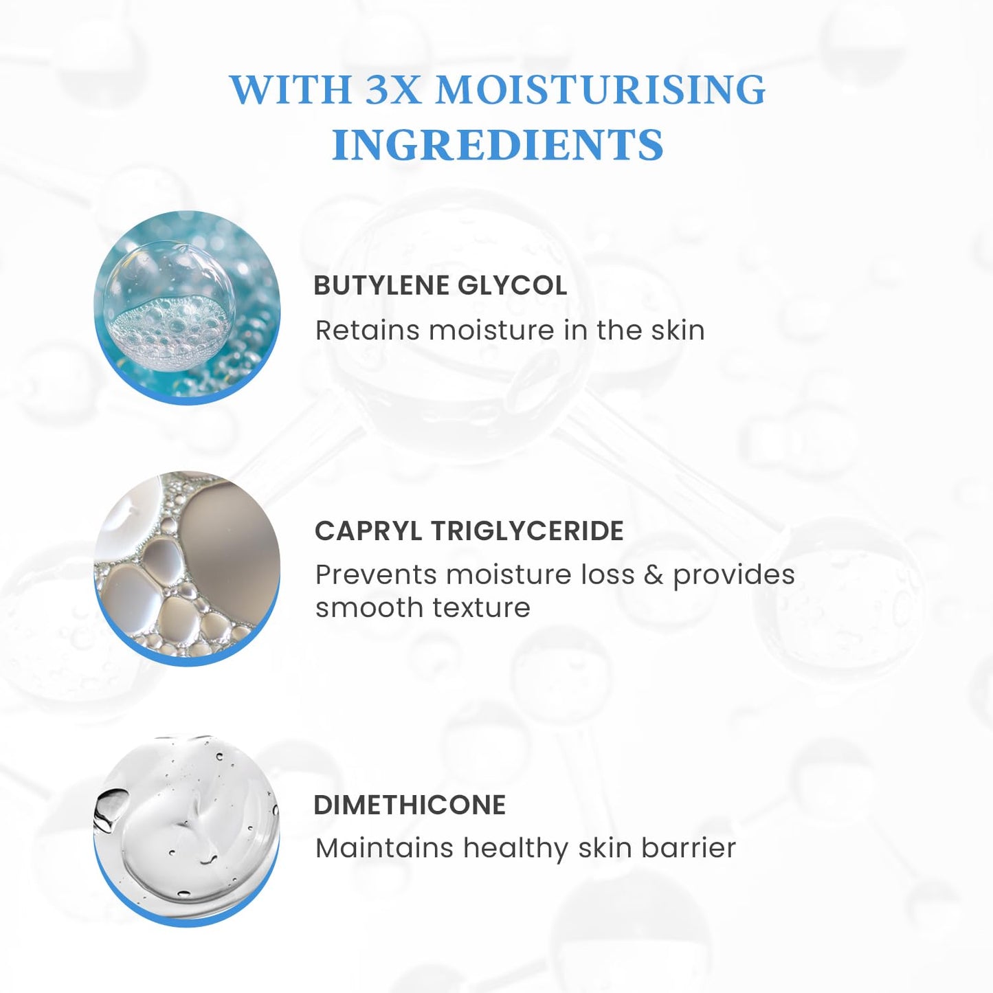 O3+ Ideal Hydration Moisturisation With Hyaluronic Acid For Barrier Repair | 75g