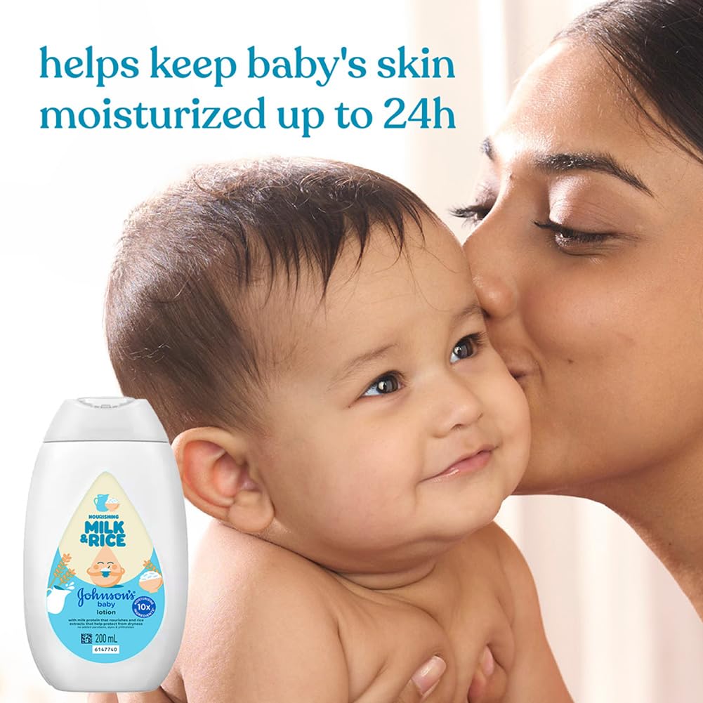 Johnson's Baby Milk and Rice Baby Lotion 200ml
