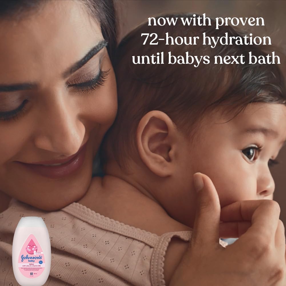 Johnson's Baby Lotion (White, 200ml)