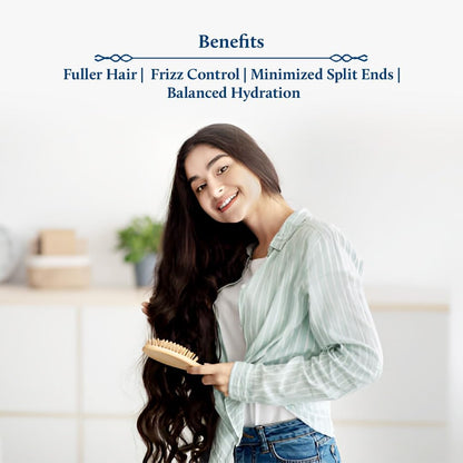 Blue Nectar Batana Hair Serum for Fuller & Thicker Hair | Plant Based Alternate to Redensyl | Advanced Hair Growth Serum for Dry & Frizzy Strands | For Women & Men (18 Herbs, 50ml)