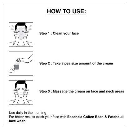 The Man Company Skin Brightening Cream with Multani Mitti, Coco Butter, Hyaluronic Acid | Bright & Soft Skin | Reduce Acne | Removes Blackhead - 30 gm