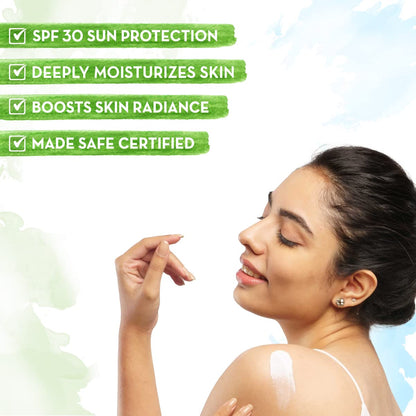 Mamaearth Vitamin C Sunscreen Body Lotion For All Skin Type SPF 30 With Vitamin C & Honey For Radiant Skin -300 Ml