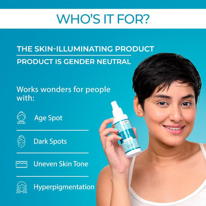 NEOLAYR PRO ENLITE SKIN ILLUMINATING FACE MIST & TONER 100 ML I Stimulates Cell Renewal I Imparts luminosity I Tightens pores I Improves texture