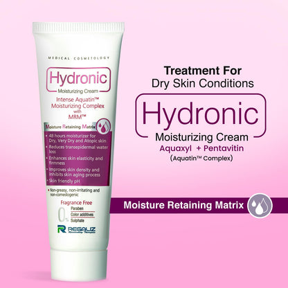 REGALIZ Hydronic Moisturizing Cream: Intense Hydration for Dry Skin