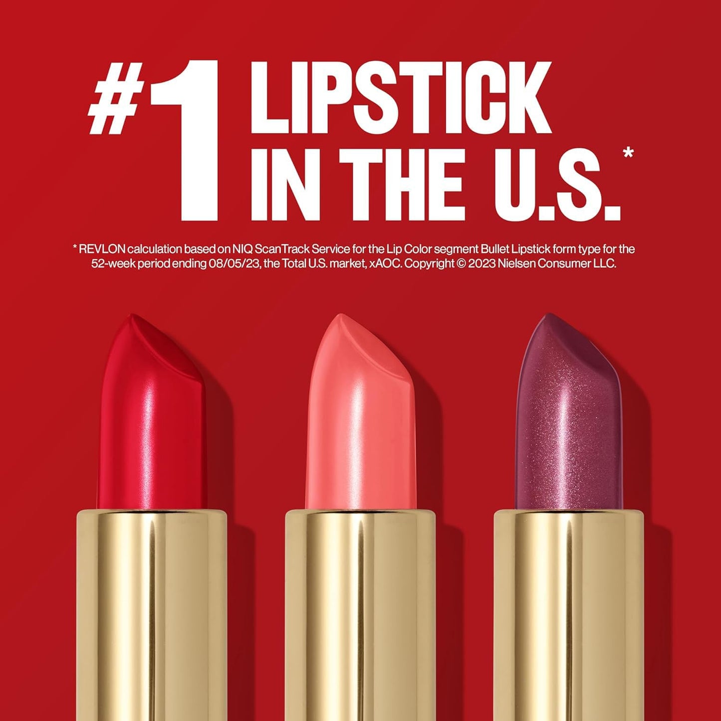 REVLON Super Lustrous Creme Lipstick, 80% Conditioning Ingredients, intance color, Waterproof, Long-Lasting, 100% Vegan Lipstick, Chocolate Velvet, 4.25 gm