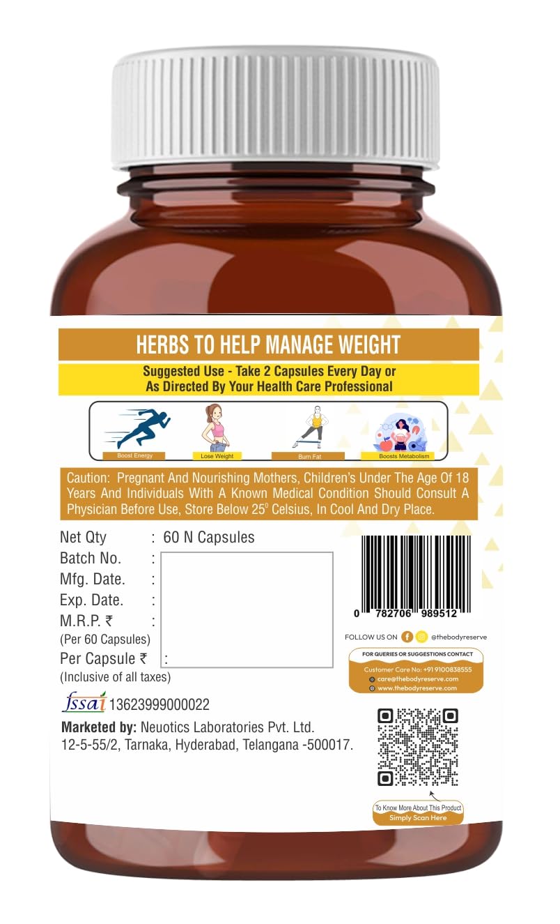 Supplement bottle with label on a white background
