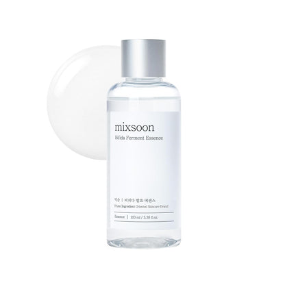 mixsoon Bifida Ferment Essence (100ml) Korean Face Serum, Hydrating & Skin-Repair Essence with Bifida Ferment, Niacinamide, Deep Moisture, Barrier Strengthening, Helps Improves Texture, Radiance & Elasticity for All Skin Types