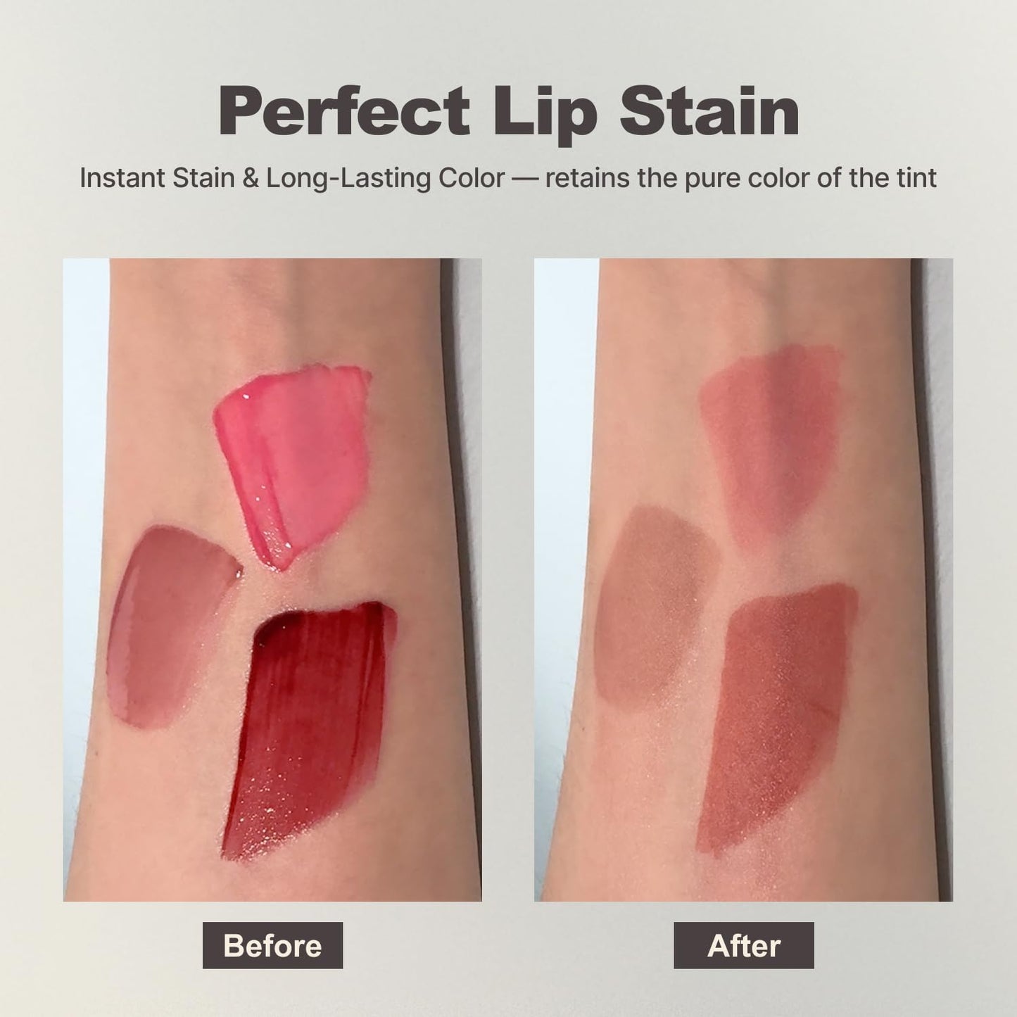 DINTO Blur-Glowy Lip Tint (218 Memento Mori 3.5g) Hydrating Glossy Korean Lip Tint, Glass Shine Finish, Lightweight Non-Sticky Long Lasting Lip Stain, Moisturizing Lip Color, Vegan & Cruelty-Free