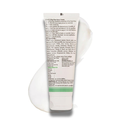 Atop Exm Hydration Cream - Soothes Sensitive Skin with Allantoin, Vitamin E & Dead Sea Minerals, Fragrance-Free, 75 ml