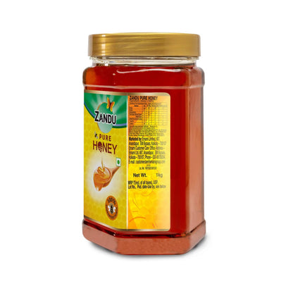 Zandu Pure Honey || 100% Pure || No Added Sugar & Adulteration, 1KG