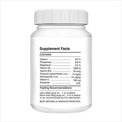 Supplement bottle with label showing 'Supplement Facts' on a white background
