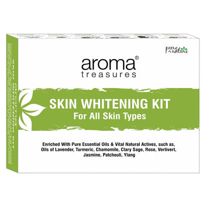 Aroma Treasures Skin Whitening Facial Kit - One-Time Use Kit for a Radiant Complexion - 30g