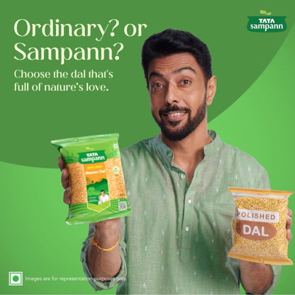 Tata Sampann Unpolished Masoor Dal (Split), 1kg