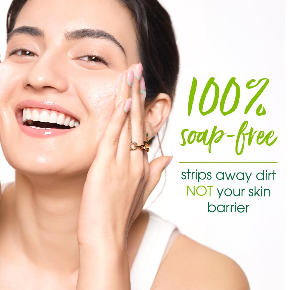 Simple Kind to Skin Refreshing Facial Wash | 100% Soap-Free Gentle Cleanser with Vitamin E & Glycerin | For All Skin Types | Perfect for Sensitive Skin, 100ml