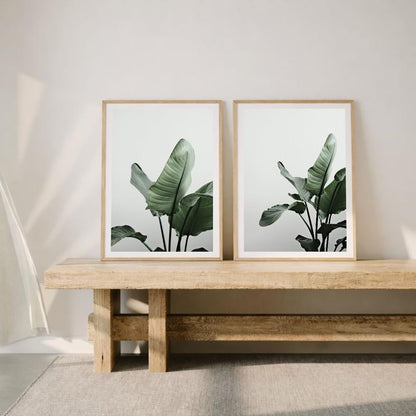 Set of 2 wall art paintings for living room & wall painting for bedroom wall decor - (10x13 Inch framed poster, Paintings for home decor)