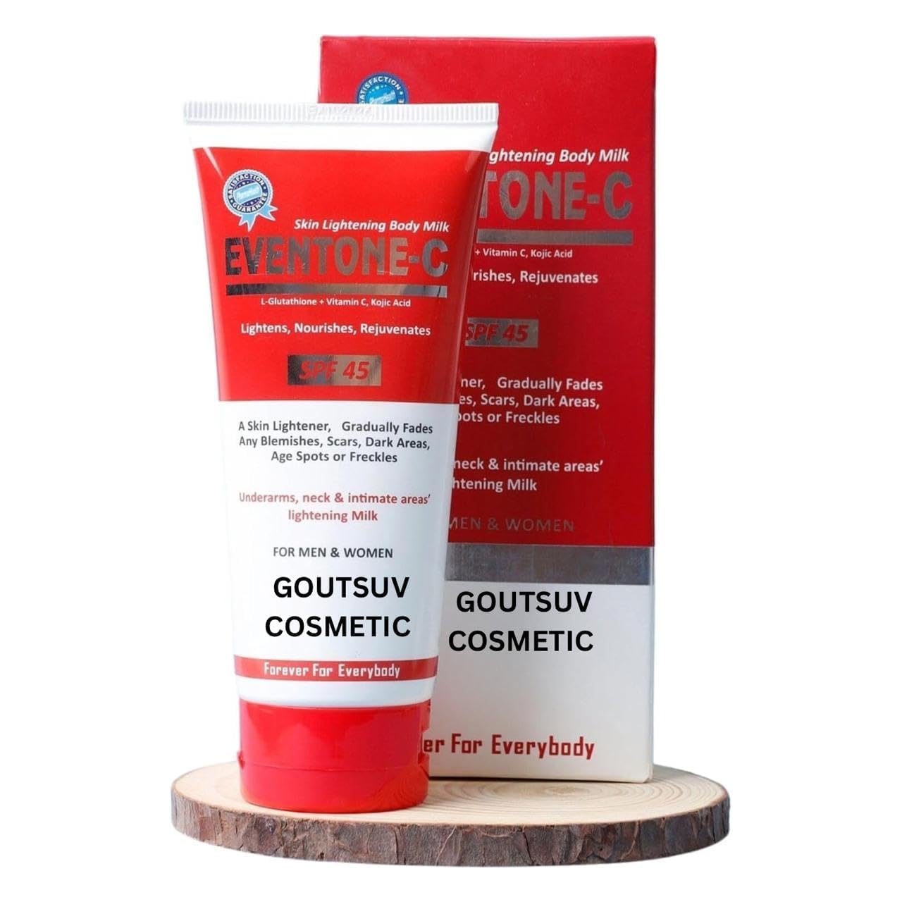 Eventones- C Cream with L Glutathione and Vitamin C: Premier Face Glowing Cream for Radiant, Even-Toned Skin, 30Ml