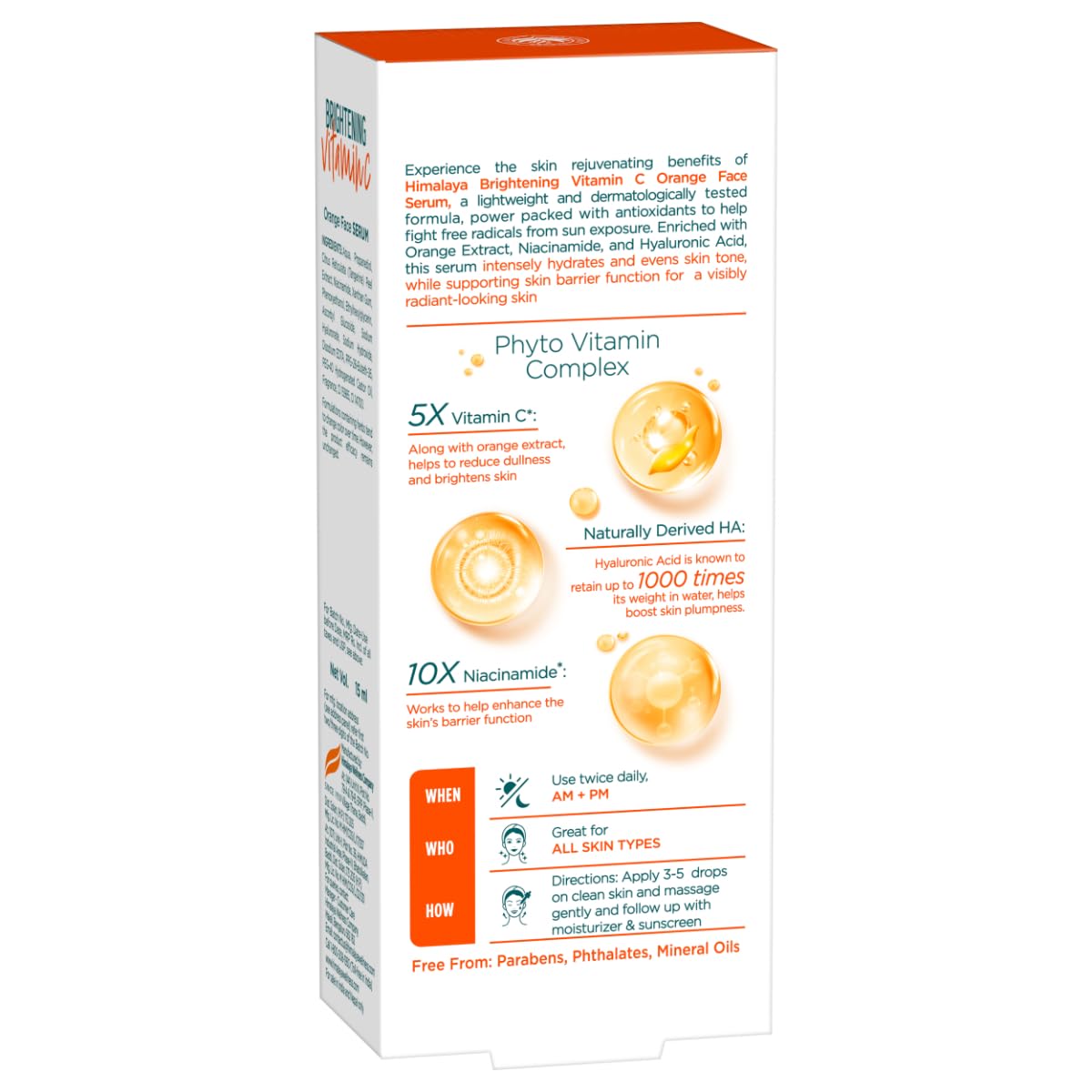Box of a skincare product with text and images on a white background
