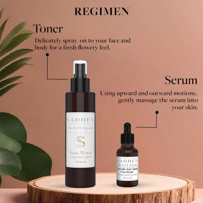 Sadhev Ayurvedic Anti-Ageing Face Serum With Goodness OF Bakuchiol And Naturally Derived Retinol for Reducing Wrinkles, Fine lines And Dark Spots
