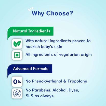 Chicco Baby Moments Mild Body Wash Refresh, New Advanced Formula With Natural Ingredients, No Tears & Soap-Free, Mild Formula For Babys Body Wash, No Phenoxyethanol And Parabens (500Ml)