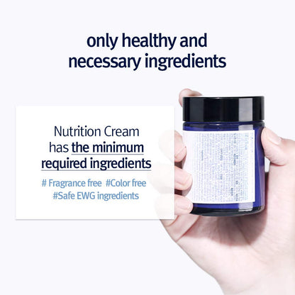 [PKY] Pyunkang Yul Nutrition Cream for Powerful Hydration with Minimal Ingredients, Face Moisturizer with Balanced Nourishment, Zero-Irritation, Korean Skincare (100ml)
