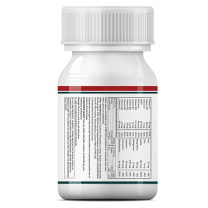 INLIFE Multivitamin Tablets for Men | Enriched with Zinc, Vitamin C, Vitamin D3, and Essential Minerals | Supports Energy, Stamina, and Immunity | Overall Health & Wellness - 60 Tablets