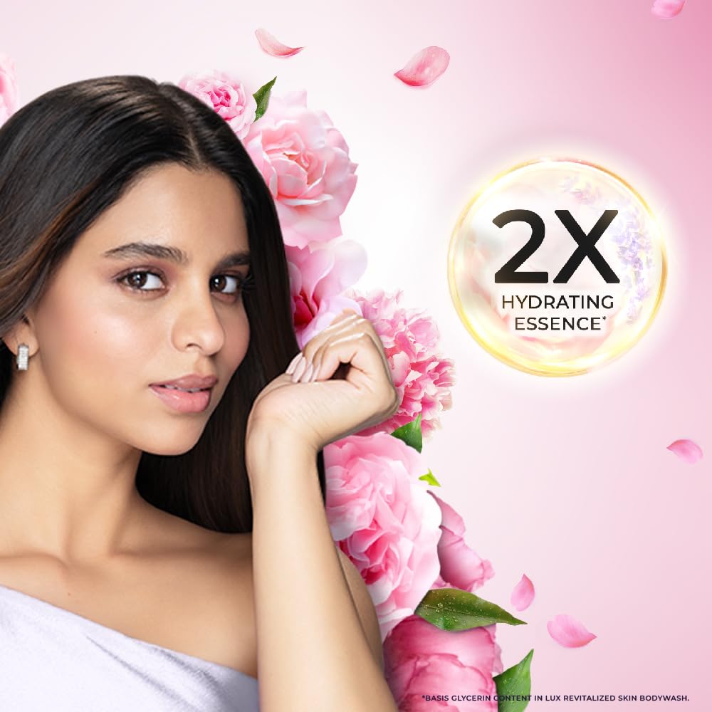Lux Soft Rose Bodywash with French Rose & Almond Oil, 750 ml