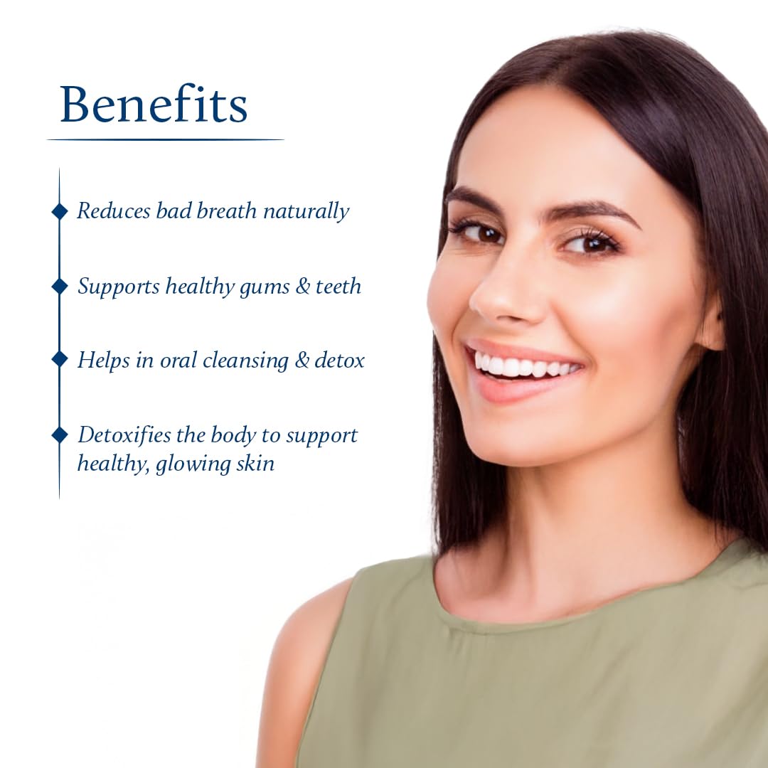 Blue Nectar Cinnamon Mouth Pulling Oil for Kavala Gandusha Oral Hygiene Ritual | Ayurvedic Mouth Wash Liquid for Bad Breath Remover, Oral Care & Gum Care Support (9 Herbs, 200ml)