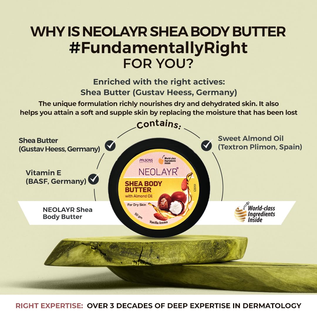 NEOLAYR Shea Body Butter 50gm