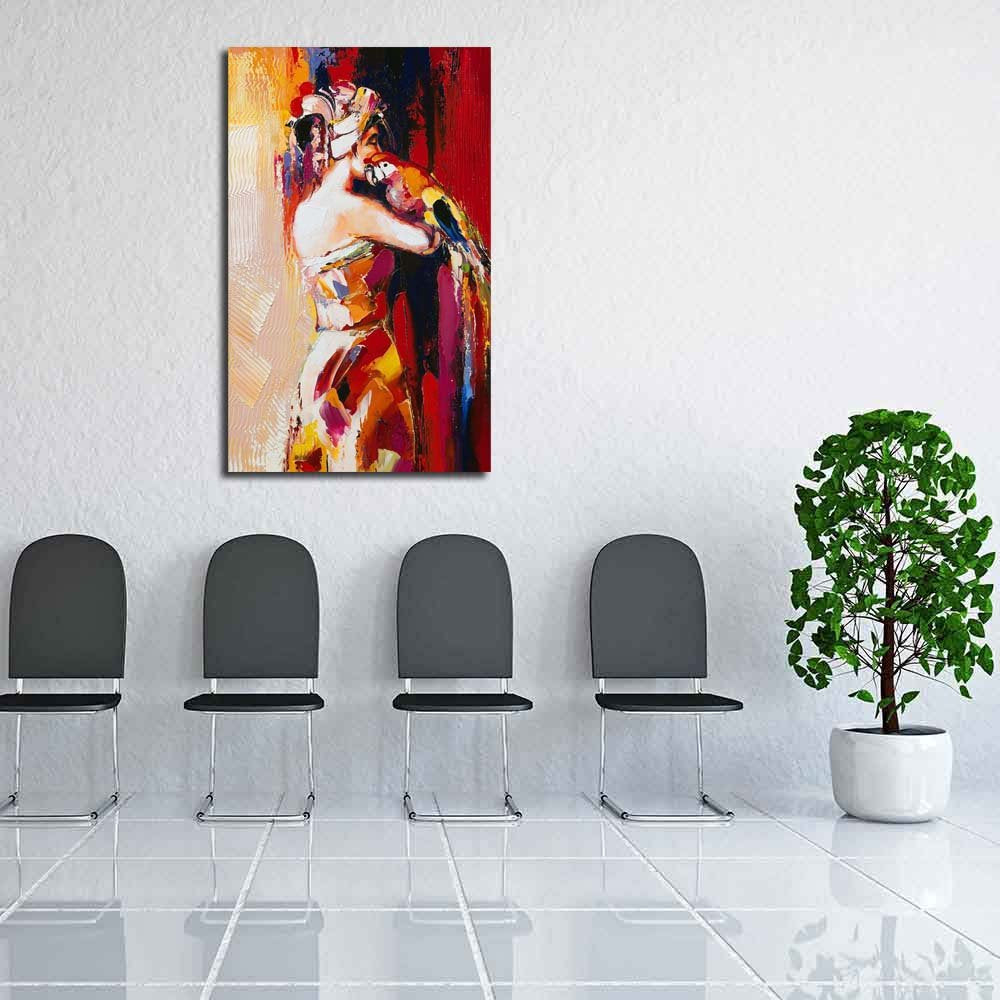 Engineered Wood Birds Wall Painting, Multicolour, Printed, 12inch x 19.4inch