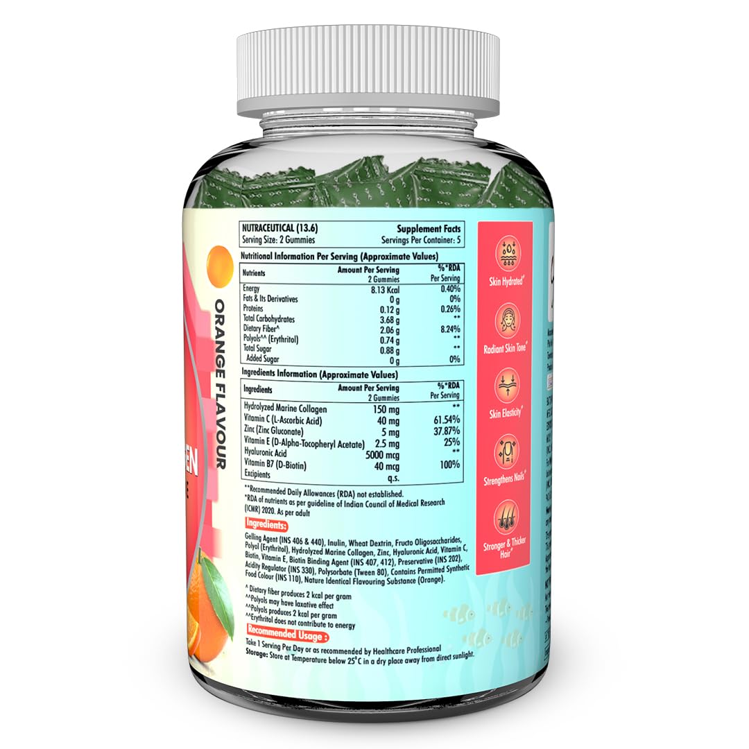 Supplement bottle with colorful label on a white background