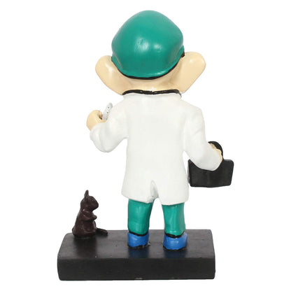 Decorative Lord Ganesha Idol in Doctor Avatar
