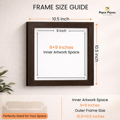 Golden Deer Pair Money Vastu Prosperity Luck Harmony Nature Sacred Framed Poster Artwork Decor Painting