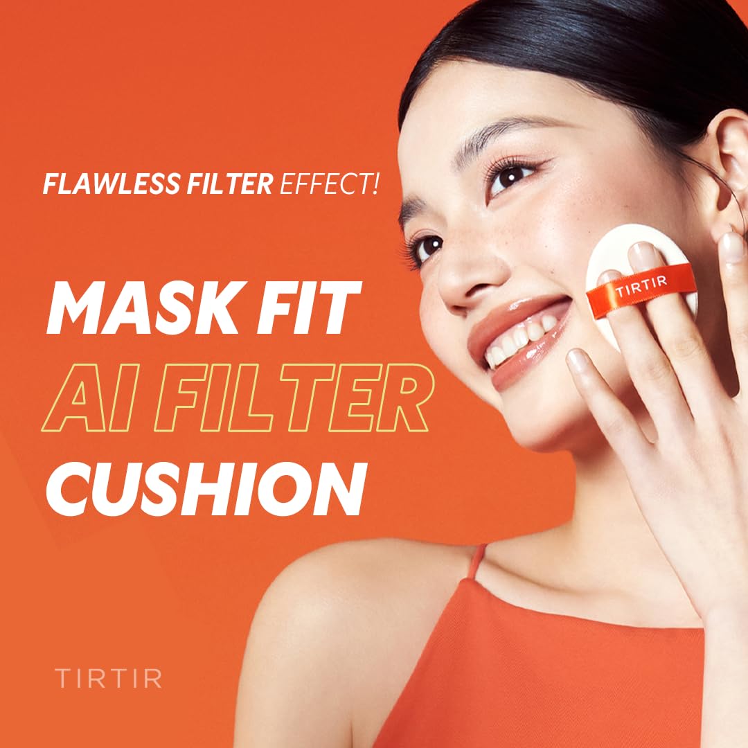TIRTIR Mask Fit Ai Filter Cushion Foundation 29N Natural Beige 4.5G Semi Matte Finish