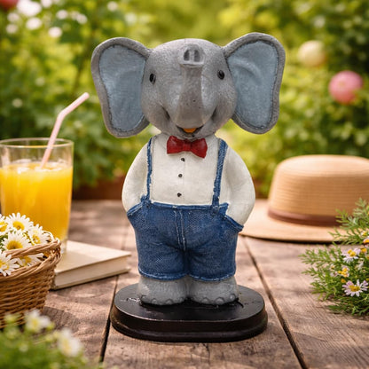 Elephant Statue Showpiece Resin Elephant Decorative Items for Home, Living Room, Office Table, Desk Gifts Decoration Items
