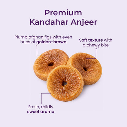 Bolas Premium Afghani Dried Figs 250g | Anjeer | Rich in Calcium, Fibre & Iron | Naturally Low in Fat | Healthy Snack | Dry Fruits