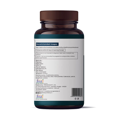 Zephivo Miduty by Palak Notes Berberine HCL Triple Benefits of Blood Sugar Control, Vitamins, Minerals - Diabetic and Pre-Diabetic Care - Stop Sugar Cravings - Lower Blood Sugar levels - 60 Tablets