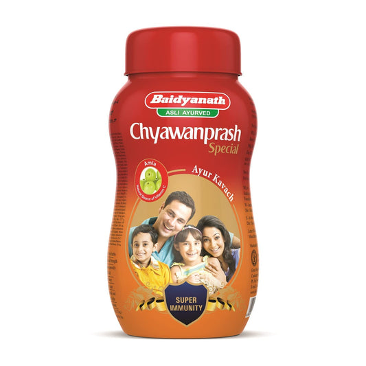 Baidyanath Asli Ayurved Chyawanprash 450g |Natural Immunity Booster | Enhances Strength & Stamina | Made with 42 ingredients