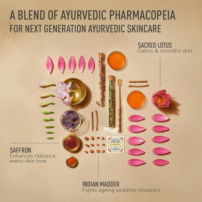 Kama Ayurveda KUMKUMADI YOUTH-REVITALISING SOFT CREAM, 15 ML | Brightening Day Cream| NEW & IMPROVED