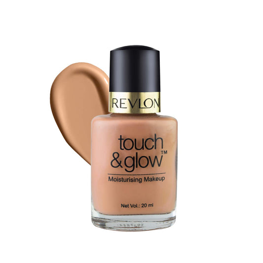 REVLON Touch And Glow Light Coverage Radiant Liquid Make Up For All Skin Type, Sand Mist/20Ml