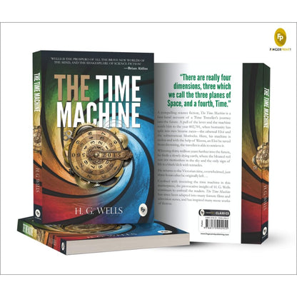 The Time Machine by H. G. Wells | Premium Classic Edition | A Sci-Fi Masterpiece on Time Travel & the Future World | Time Travel Fiction Classic | Futuristic Fantasy Book | Victorian Literature | Original Premium Paperback Edition Paperback