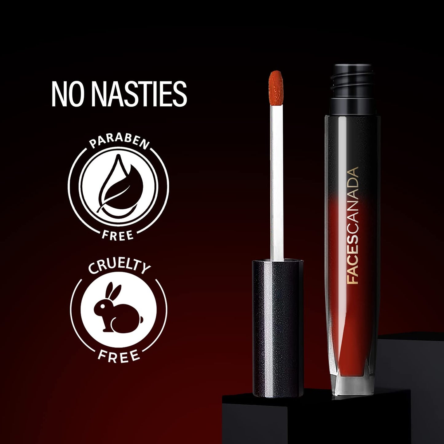 FACES CANADA Comfy Silk Liquid Lipstick - Elegant Maroon 08, 3ml | Satin Matte HD Finish | Luxe Comfort | Longlasting | No Dryness | Smooth Texture | Mulberry Oil & Shea Butter For Plump Hydrated Lips