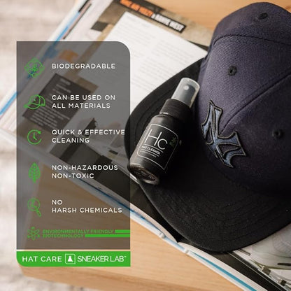 SNEAKER LAB Hat Cleaner Spray | Perfect for Most Hat Materials | 50 ml Bottle