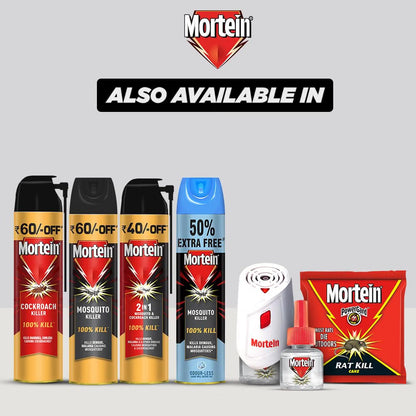 Mortein 625 ml - Fresh Fragrance, Cockroach Killer Spray, Crawling Insect Killer with Deep-Reach Nozzle | 100% Kill Guarantee
