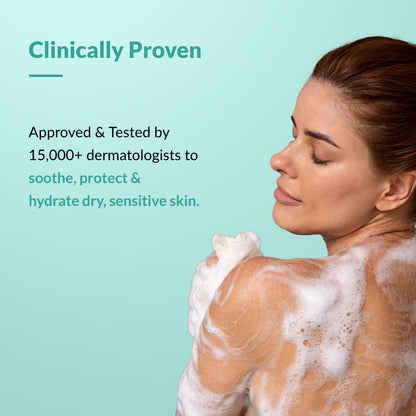 Fixderma Dewrav Body Wash for Dry & Sensitive Skin with Shea Butter & Ceramide Complex | Deep Hydration & Repair Skin Barrier | Soap Free Formulation | Body Wash Shower Gel for Men & women - 250 ml