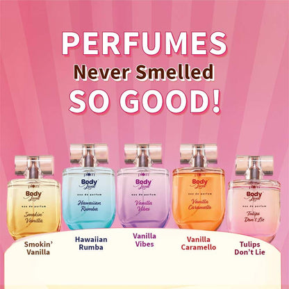 Plum BodyLovin' Tulip Don't Lie Eau De Parfum | Long-Lasting Fresh Floral Fragrance | Luxury Perfume for Women | Tulip, Rose, Pomelo & Musk Notes | Purse-Friendly | 50ml